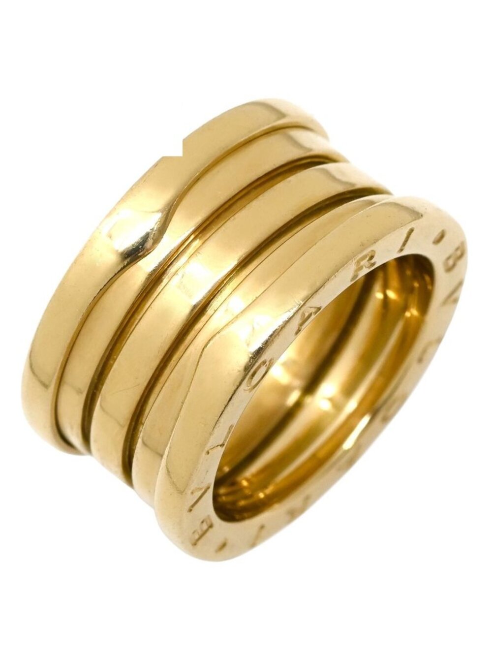 Bvlgari Ring B.zero1 Band Yellow Gold 50 18k